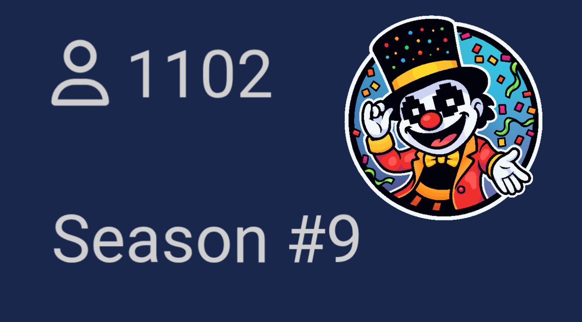 clownitx's tweet image. 🎈 We passed 1100 verified users! 🎉