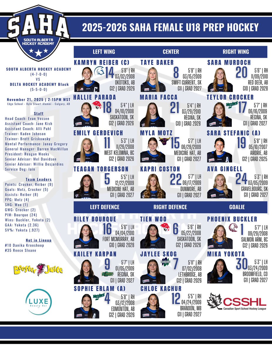 SAHockeyAcademy's tweet image. Female U18 Prep warmups are underway at Edge. 

#SAHA #CSSHL