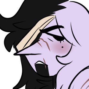 TownRain's tweet image. Here is my #DELTARUNE #addisona ! They used to be all lavender but some corruption happened 😔... I hope you care them! Their name is Hyacinth but they go by Buddy!