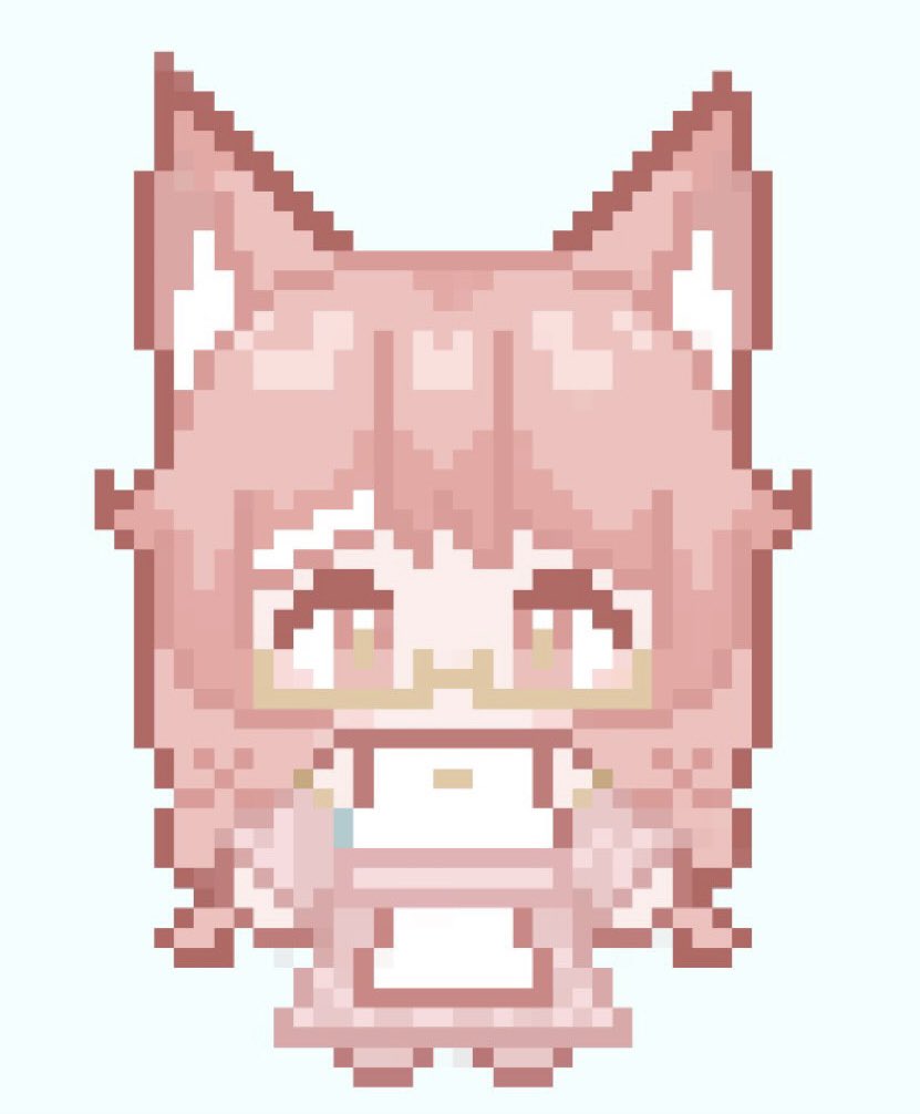 tried pixel art :3