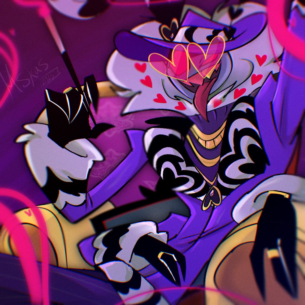 The new CEO of [xxx]Tek (rename pending)
#HazbinHotel #HazbinHotelValentino