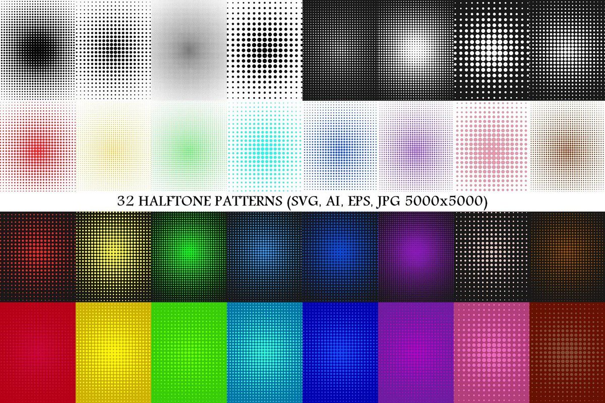 DavidZydd's tweet image. 32 Halftone Patterns designbundles.net/davidzydd/3440… #DavidZyddVectors  #Patterns #DesignVector #Pattern #Halftone #Abstract #PatternsVector #Background