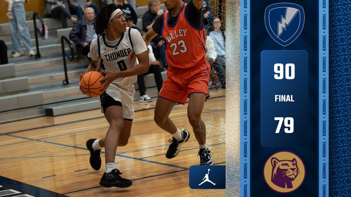 mccmbb's tweet image. FINAL from Ankeny, IA

THUNDER WIN!
Manhattan Christian - 90
Kuyper - 79

The Thunder take down Kuyper on day 2 of the Faith Classic! We will play again tomorrow at 10:15AM against Providence! ⛈️🏀

#RollThunder