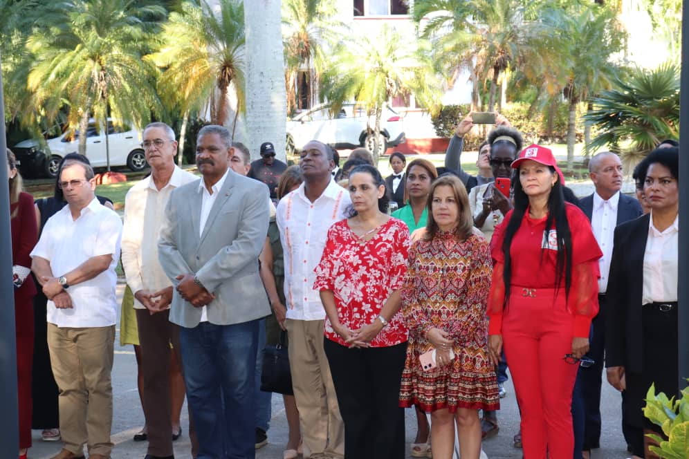 Participamos en el lanzamiento de la Convocatoria para la 3ra Conferencia Nacional del SNTAP, presidida por Yaisser Osvaldo Pieter Terry, Vicepresidente de la Comisión Organizadora del 22 Congreso de la CTC