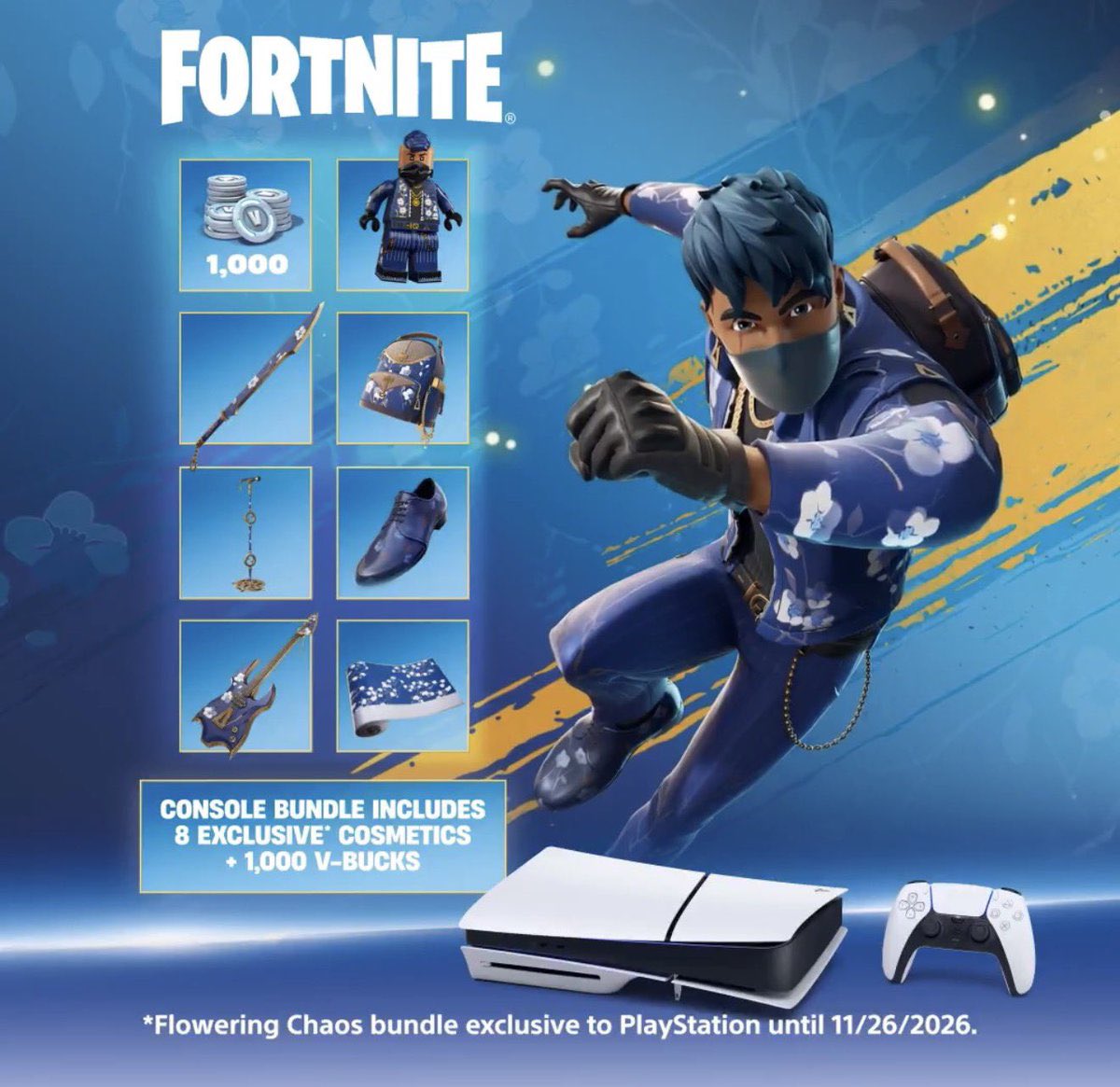 Like and reply if you need a code for the new PlayStation Flowering Chaos exclusive bundle!❤️👀