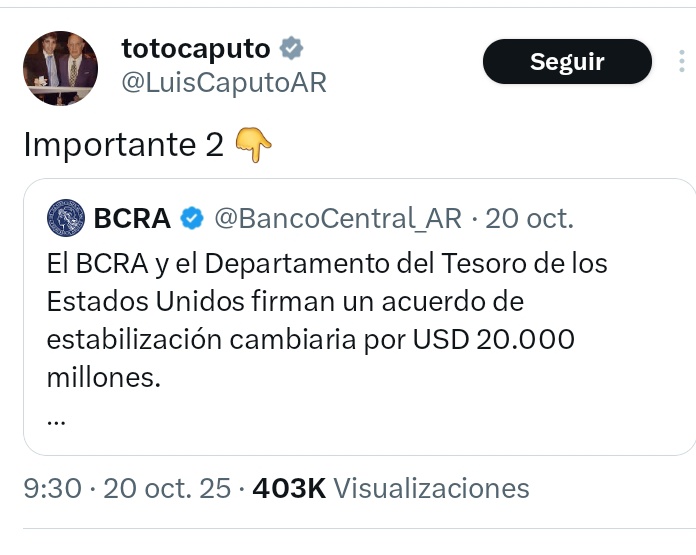 <a href="/LuisCaputoAR/">totocaputo</a> Aparte se chorro, boludo