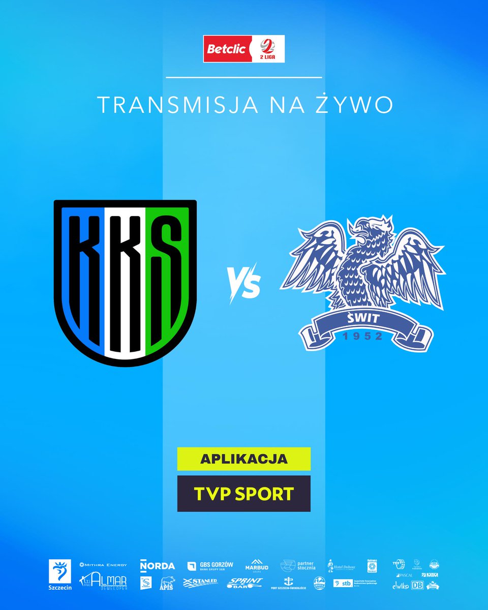 𝐎𝐠𝐥𝐚̨𝐝𝐚𝐣 𝐒́𝐰𝐢𝐭𝐨𝐰𝐜𝐨́𝐰 𝐰 <a href="/sport_tvppl/">TVP SPORT</a>  📺

Nie możesz być jutro razem z nami w Kaliszu, a chciałbyś zobaczyć występ Dumy Skolwina na żywo? Nic straconego!
Zapraszamy do oglądania transmisji od godziny 🕑 12:23 w aplikacji TVP Sport. Spotkanie skomentuje 𝗔𝗱𝗮𝗺