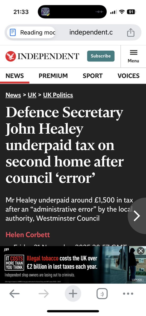 LessGrumpy's tweet image. It wisnae my fault I didn’t pay enough tax is not a defence.