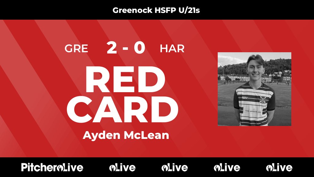 76': Ayden McLean is sent off for Greenock High School FPs AFC
#GREHAR #Pitchero
pitchero.com/clubs/greenock…