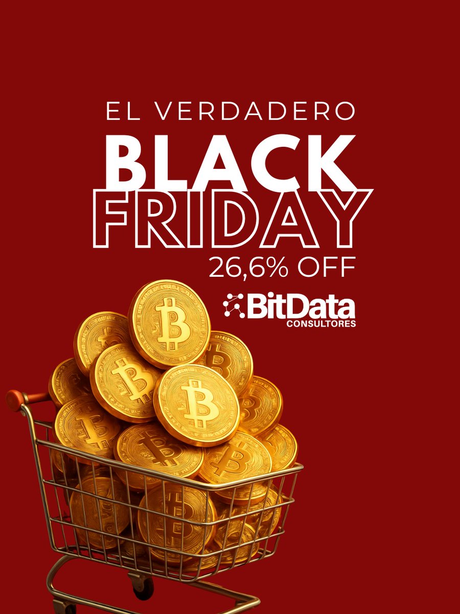 JblancoB's tweet image. ¿Esperando al 29 de noviembre para comprar pasivos?

​El VERDADERO Black Friday está ocurriendo hoy en los gráficos. 

📉 Bitcoin nos está regalando precios de entrada que, muy probablemente, no volveremos a ver.

​🧠 La Estrategia Ganadora:
​Ignora el ruido y el pánico…