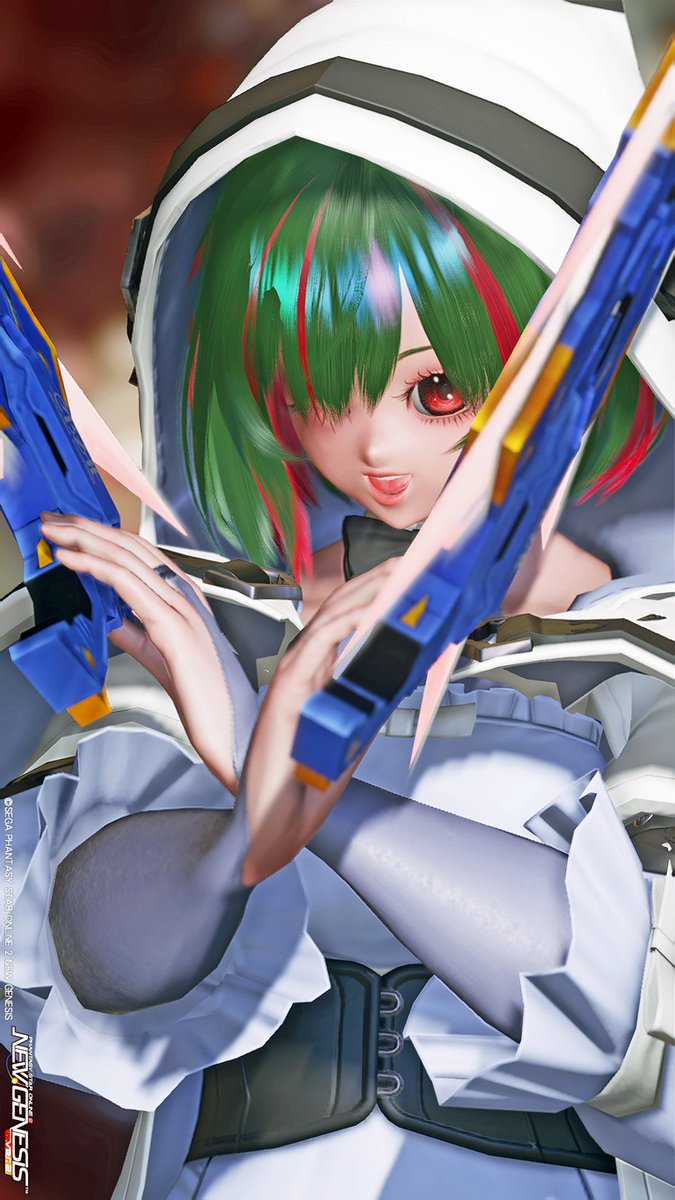 おはようにゃ☆
SSは前回スクから｢シャペロージュT2/2｣の[Ou]+[Ba](装飾1をオフ)でコードネームシリーズパシャリ ̖́-
…ちな、倉庫の肥やしににゃってる武器迷彩を引っ張り出してるにゃww
にゃはは、今日も｢小さな幸せの欠片｣を集めちゃお♡

#PSO2NGS　#PSO2NGS_SS
#メンテの日じゃないけどss貼る