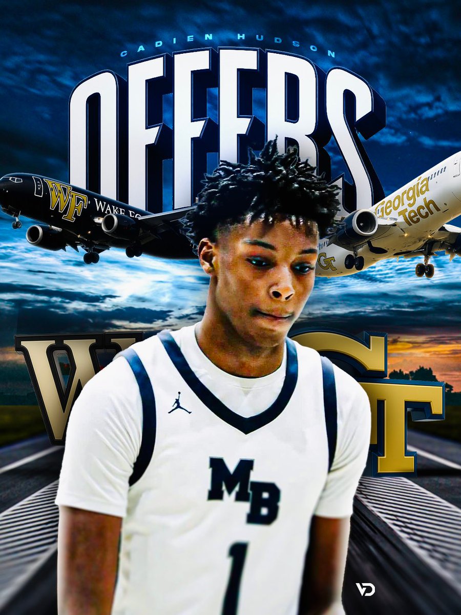 vdathlete's tweet image. Cadien Hudson, a 6’6 wing in the Class of 2029 at Mt. Bethel, is only a freshman but already holding D1 offers from #GeorgiaTech &amp;amp; #WakeForest. He plays with polish, poise, and rare confidence, creating his own looks and competing with a motor that stands out.