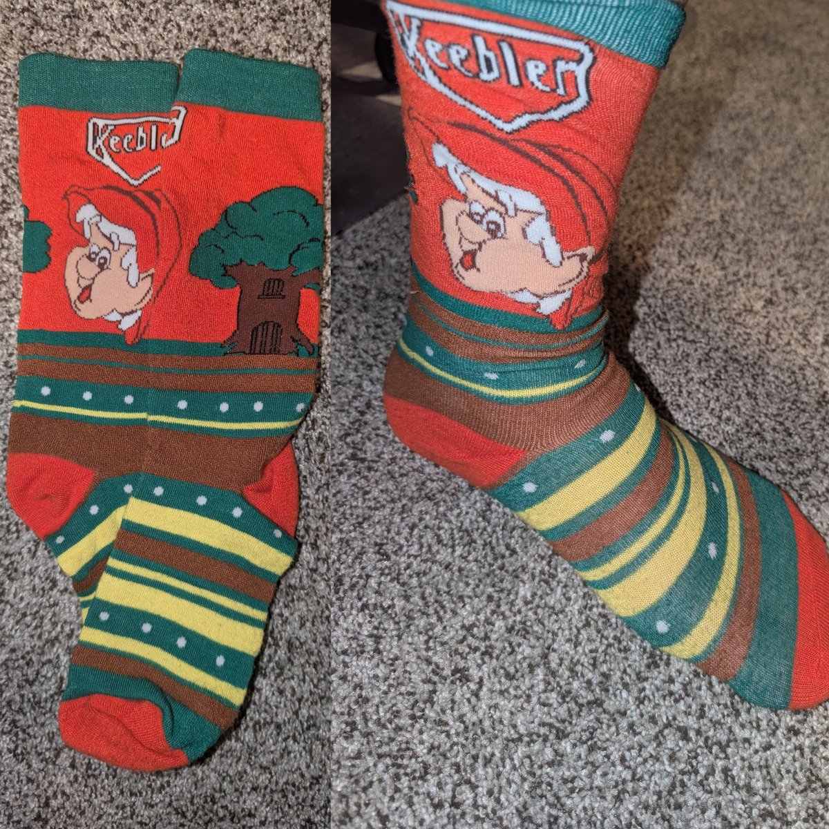 MCT_79's tweet image. On November 21st, I am thankful for Fun Socks to wear on #FunSockFriday ! @KeeblerUS
