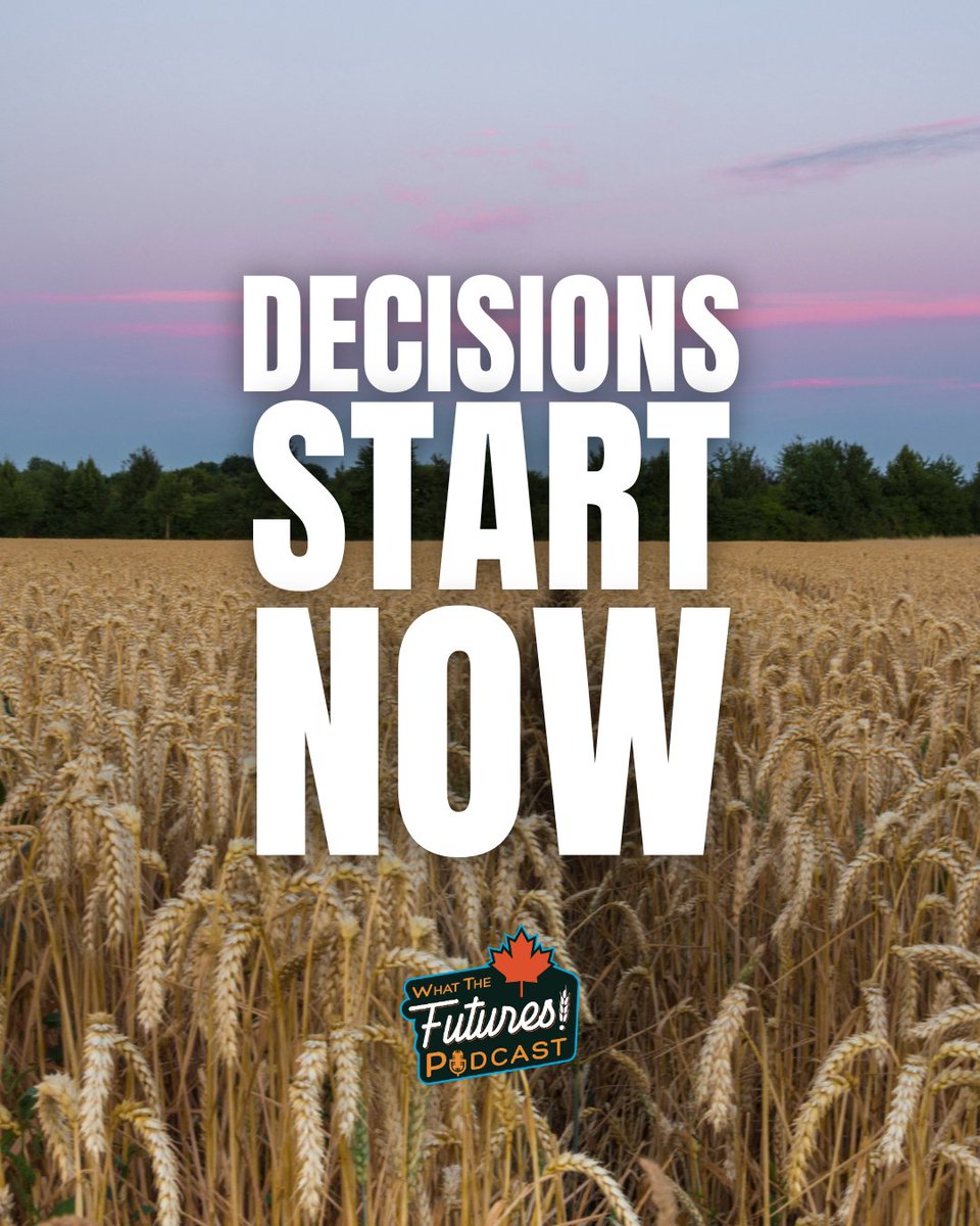 Spring cash flow hits fast — and if you’re going to need money in January, February, or March, the decisions start now.

Markets have rallied — wheat, canola, barley, beans. Don’t sleep on it.

Great conversation with Nathan Kuhn about what 2025 taught us.

Episode 101 of What