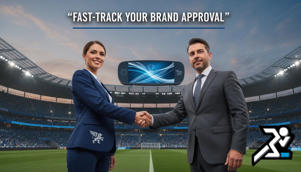 SportsMedianet_'s tweet image. Accelerate your brand with seamless licensing and approvals. Get in stadiums, arenas, and digital platforms faster than ever. Any Sport. Any Venue. Any Time. #SportsMediaTV #BrandLicensing #FastTrack #SportsMarketing #AnySportAnyVenueAnyTime