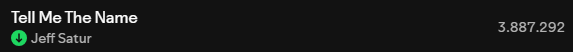 radiocodesaturn's tweet image. 🟢Spotify Update For Our Focused Playlist

RG-Day 5
■Ride or Die: 14,561,062(40,367)
■Tell Me The Name: 3,887,292(22,438)

#JeffSatur #RadioCodeSaturn #JeffSaturStation