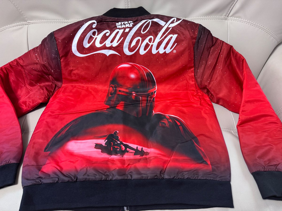 当選品★コカコーラ スターウォーズ オリジナル ボンバージャケット 当選品 コカ・コーラ スター・ウォーズ ボンバージャケット Mサイズ