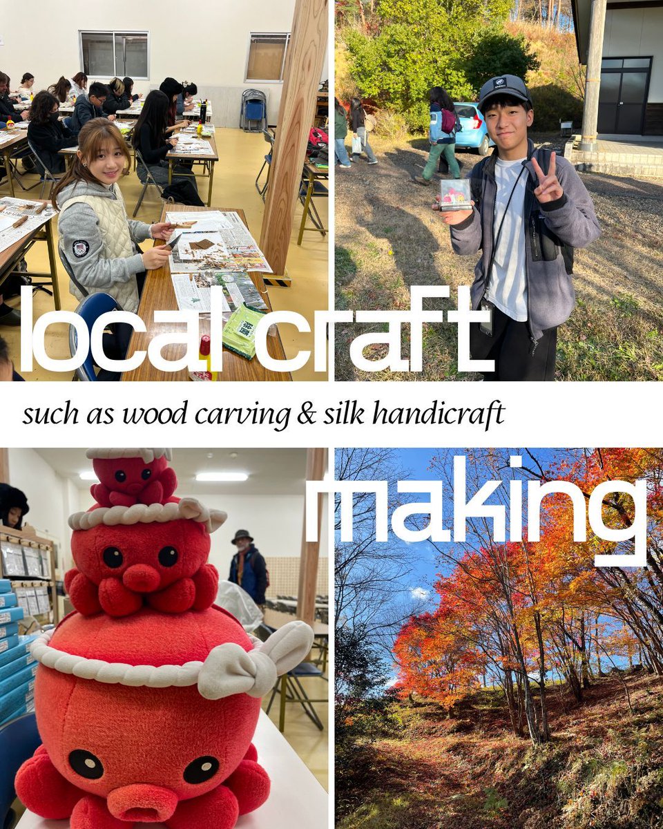 aobajapan's tweet image. Our MYP students went on a residency trip in Miyagi prefecture. Over 5 days, they practiced teamwork &amp;amp; Aoba&apos;s core values by visiting the Okawa Earthquake Memorial, volunteering on a local farm, trying fishing, wood carving, &amp;amp; silk handicrafts.

#Miyagi #ExperientialLearning