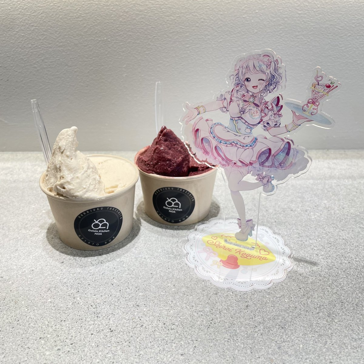 一緒に旅行できて嬉しい🥹💖🥹💖🥹💖 ジェラート美味しそう🍨🤤 おと