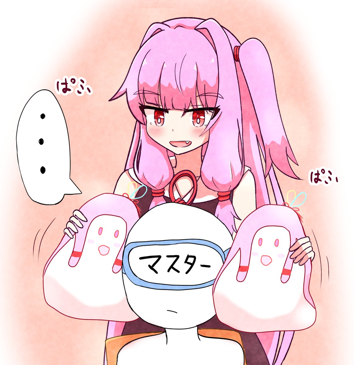 aota_hachi's tweet image. 茜ちゃんにぱふぱふしてもらった
 #10周年だよｾﾔ祭り
#3連休はフォロワーさんが増えるらしい