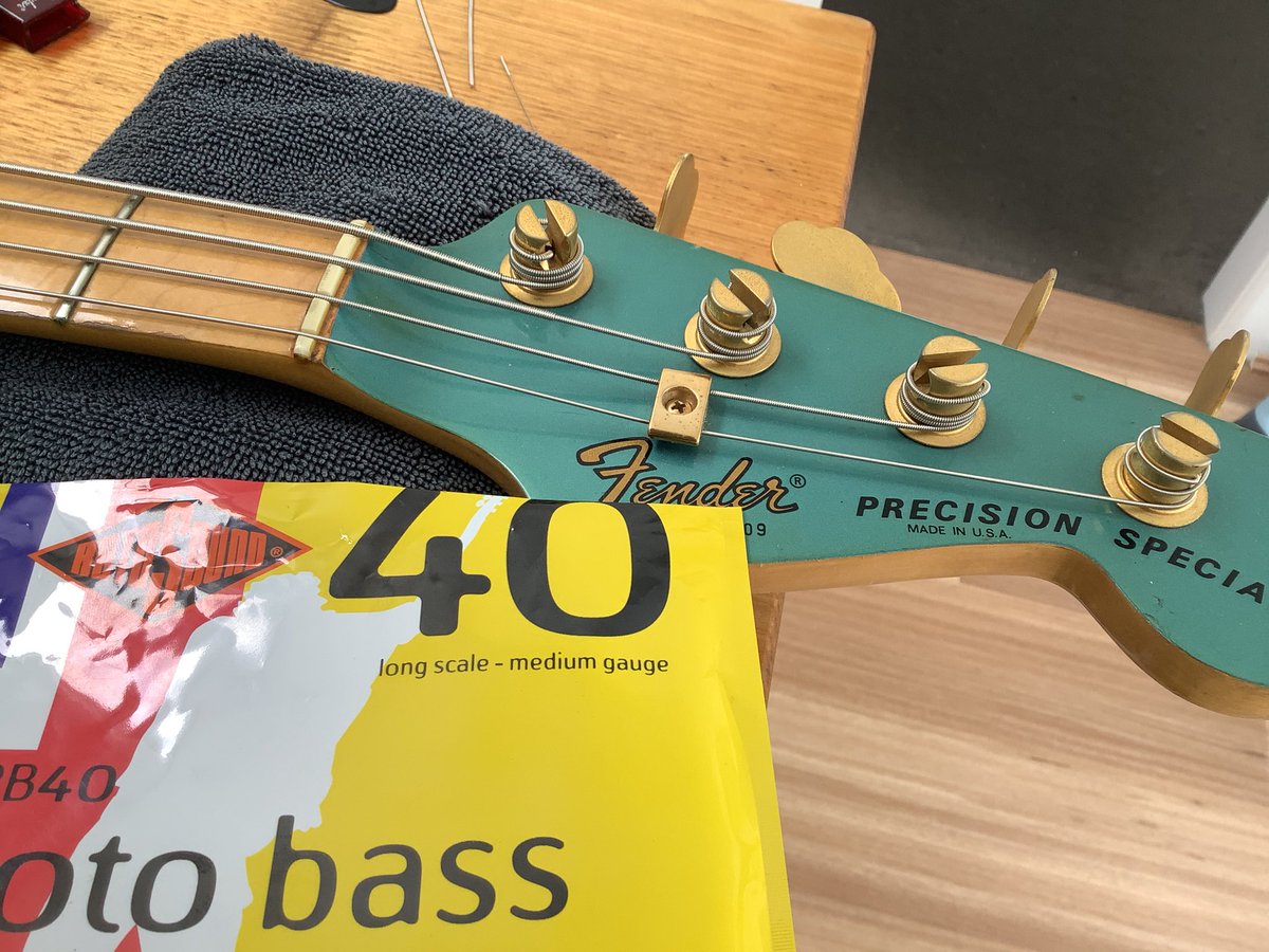WheresterryO's tweet image. The other week I admitted to not changing strings as often as I should, just changed these strings today. I think the last time I changed these was 1994. I guess that makes 31 years, give or take a few months. Does this officially make me the world record holder?