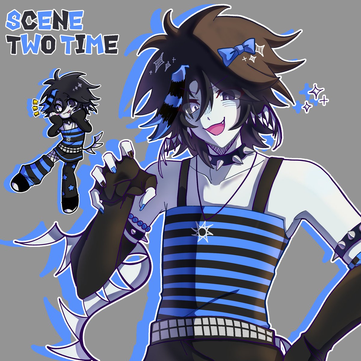 Arashi_FNF's tweet image. Scene Two timeee
#forsaken #TwoTime