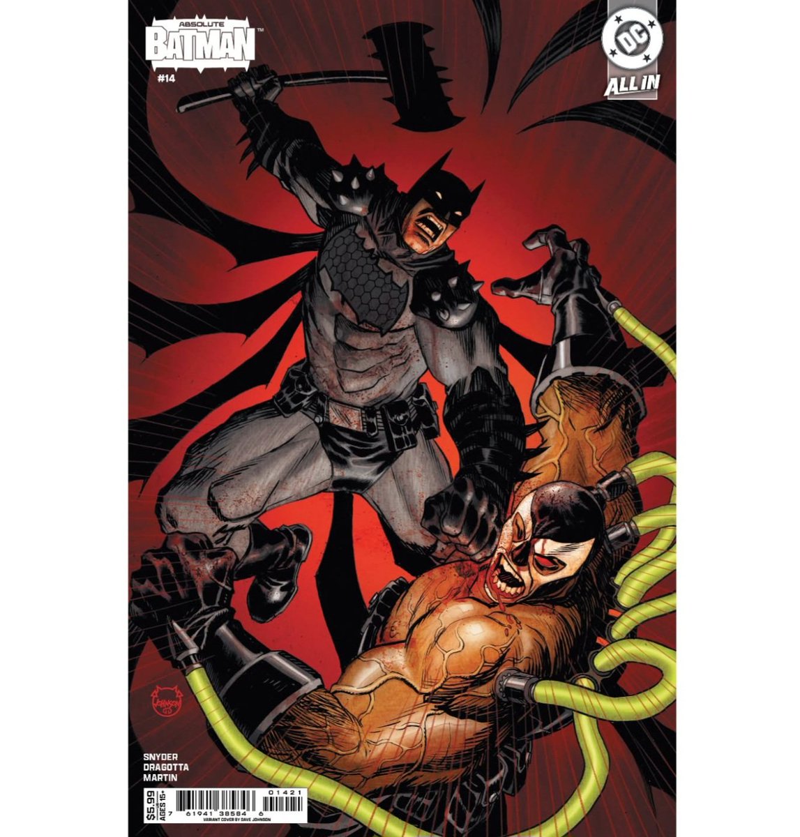 918ronjay's tweet image. 📢New comics coming out Wednesday, November 26th! 
Issues #2 of DcKo and Absolute batman #14 🔥🎨 @Ssnyder1835 
Follow For More news and comics updates 
#batman #dc #dccomics #wonderwoma #joker #art #covers #illustrations