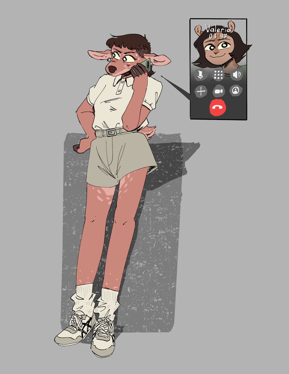 I'll be waiting on the end of the line

All I want is for you to be mine ☎️📞