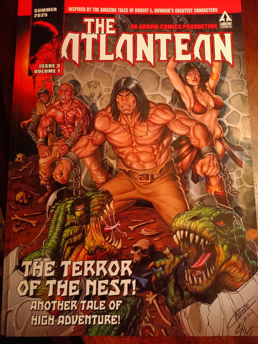 Enjoyed it, fellas. Best one yet! 

"... I'll be waiting." 

So will I, Kull. 🔥

<a href="/ComicBBlackBelt/">Russ Leach - Artist on #TheAtlantean !!!</a> <a href="/RandyZimm/">Randy "Zimm" Zimmerman</a>