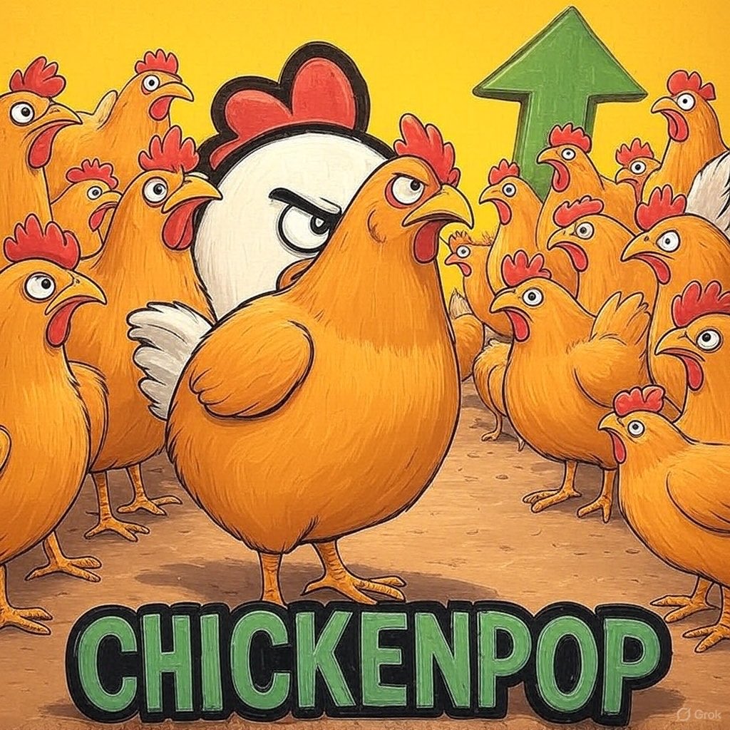 6Chicken9P0P's tweet image. 85k.  
Fifteen grand from 100k.  
That’s one drunk degen, one revenge buy, one viral repost.
Now we’re the sharpest knife in the drawer.
100k isn’t a milestone.  
It’s the moment the whole space turns around and asks:  
“Who the fuck are these guys?”
Jeets are shaking.  
Legends…