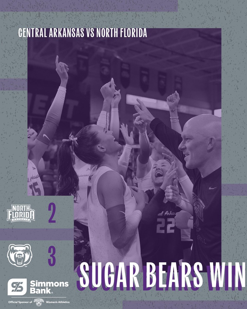 SUGAR BEAR REVERSE SWEEP FOR A SPOT IN THE ASUN CHAMPIONSHIP FINAL! 🙌🏻🔥

#BearClawsUp x #SugaSuga
