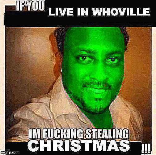 barelymarch's tweet image. it&apos;s Grinch Season