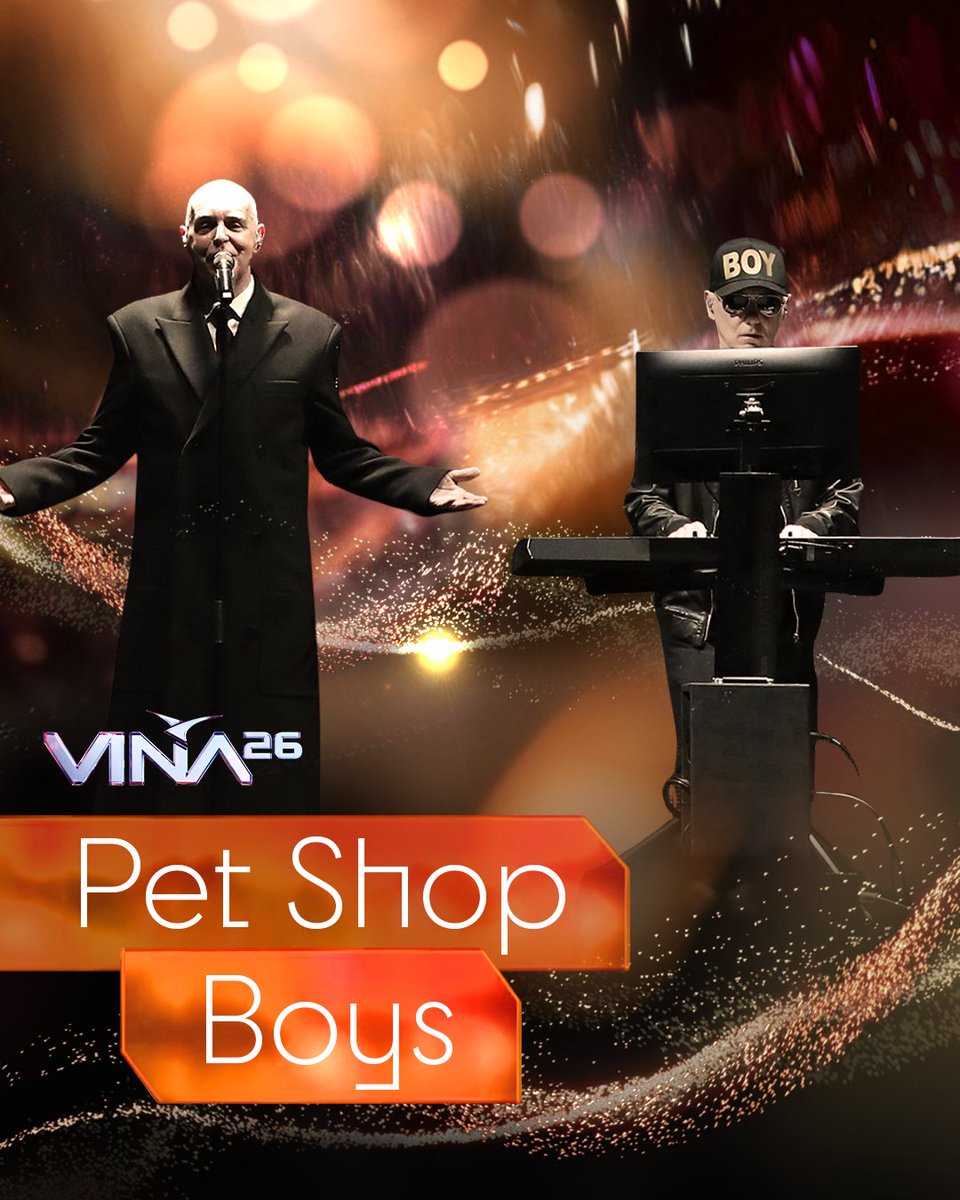 ¡Se soñó y se logró! ¡Pet Shop Boys llega a #Viña2026! 🌟

Las leyendas británicas del synth-pop llegan a la Quinta Vergara para una noche de clásicos inolvidables. Con más de cuatro décadas de carrera, hits como “West End Girls”, “Go West” y “It’s a Sin”, Pet Shop Boys promete