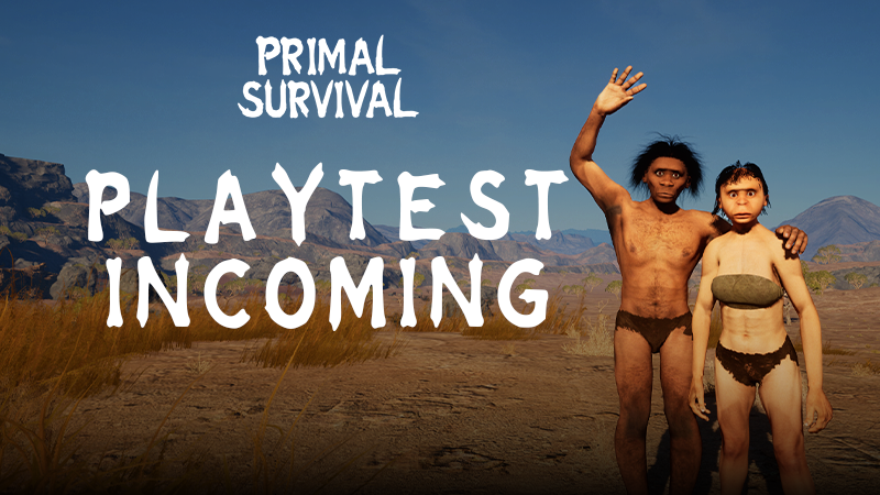 Primal_Survial's tweet photo. Playtest is officially incoming!

We’ve been working day and night to polish the early experience, fix bugs, and make the world feel alive.
If you want to support us, adding the game to your wishlist means a lot.

👉https://t.co/0k7PFWlweM https://t.co/kjxrPJu8TR