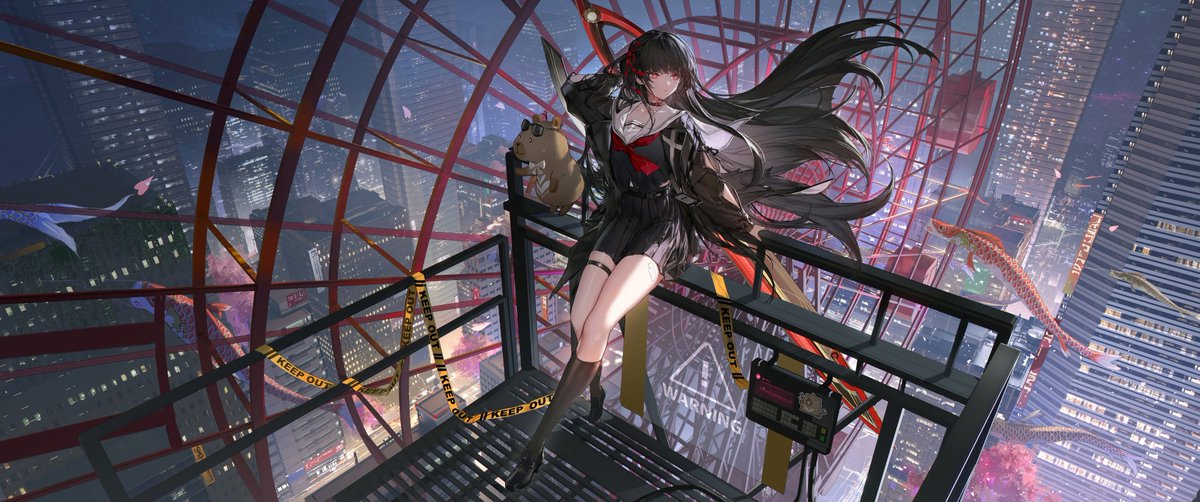 ✂️✂️✂️
Ultra wide display 8K 9000 × 3767 
#鳴潮 #WutheringWaves #千咲 #千咲ちゃん #Chisa