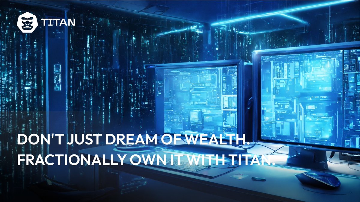 TITAN_TTN_Web3's tweet image. Dreamed of investing in luxury assets but thought it was out of reach? 💭

Not anymore!
With TITAN, tokenize &amp;amp; trade real-world treasures:
✅ Luxury Real Estate
✅ Fine Art &amp;amp; Brands
✅ Stocks &amp;amp; Commodities

#TokenizeEverything #Crypto