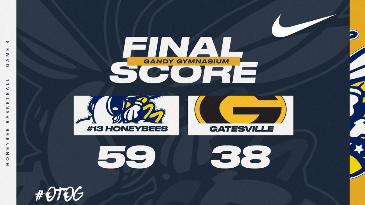 <a href="/HoneybeesBB/">@HoneybeeBasketball</a> moves to 4-0 on year with a big win at home tonight against Gatesville! 
#OTOG

<a href="/coachjhodges21/">Jason Hodges</a> <a href="/stephenvilleisd/">Stephenville ISD</a> <a href="/flasherathnews/">The Flash News</a> <a href="/TXHSGBB/">#TXHSGBB—TXHSGBB.com</a> <a href="/SportsDayHS/">SportsDayHS</a> <a href="/Tabchoops/">𝙏𝘼𝘽𝘾🏀📋</a> <a href="/BigCountrySport/">Evan Ren</a> <a href="/AustinTGCA/">TGCA</a> <a href="/sville_sports/">Stephenville Athletics</a>