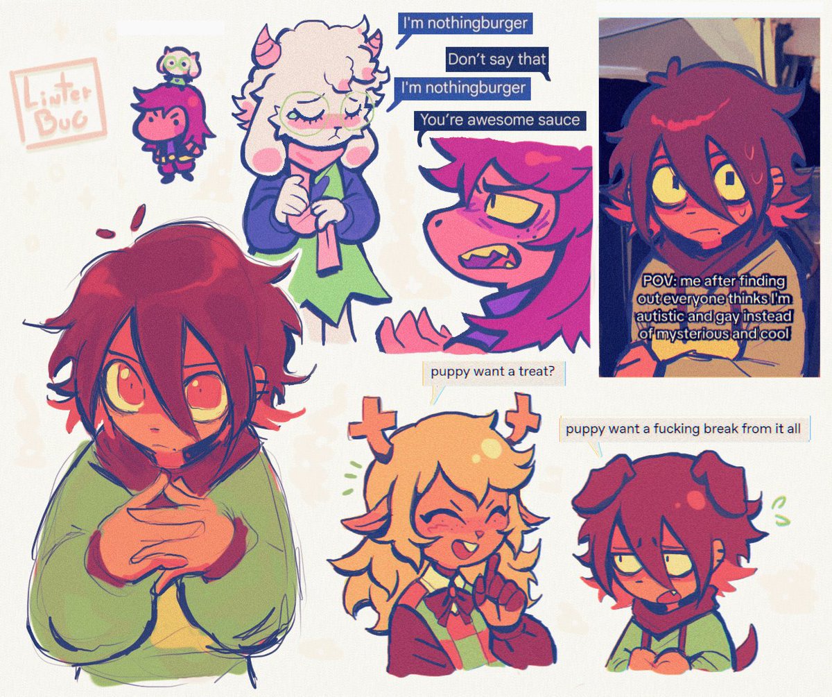 Deltarune sillies since they are on the brain
#Deltarune #fanart