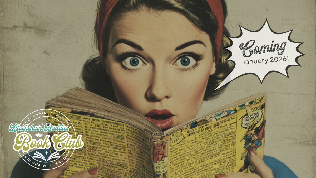 Blockchain Baddies Book Club tweet media