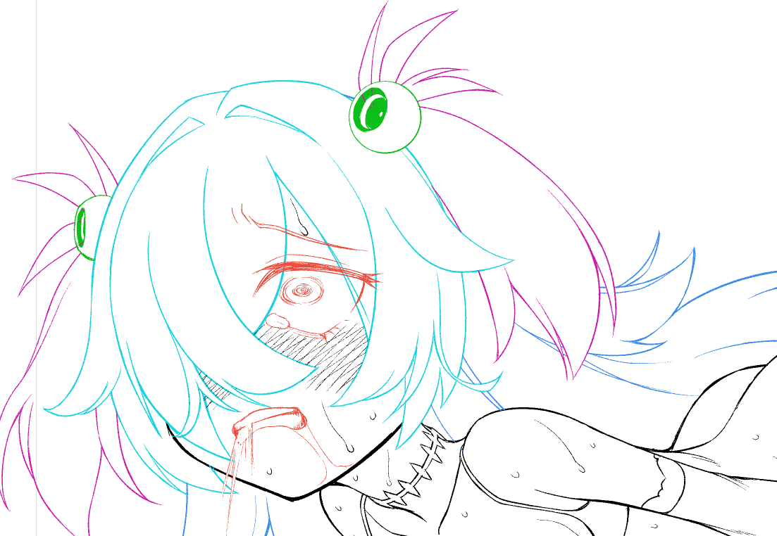 パーツ分けが多いねカノエ…ふふ… 