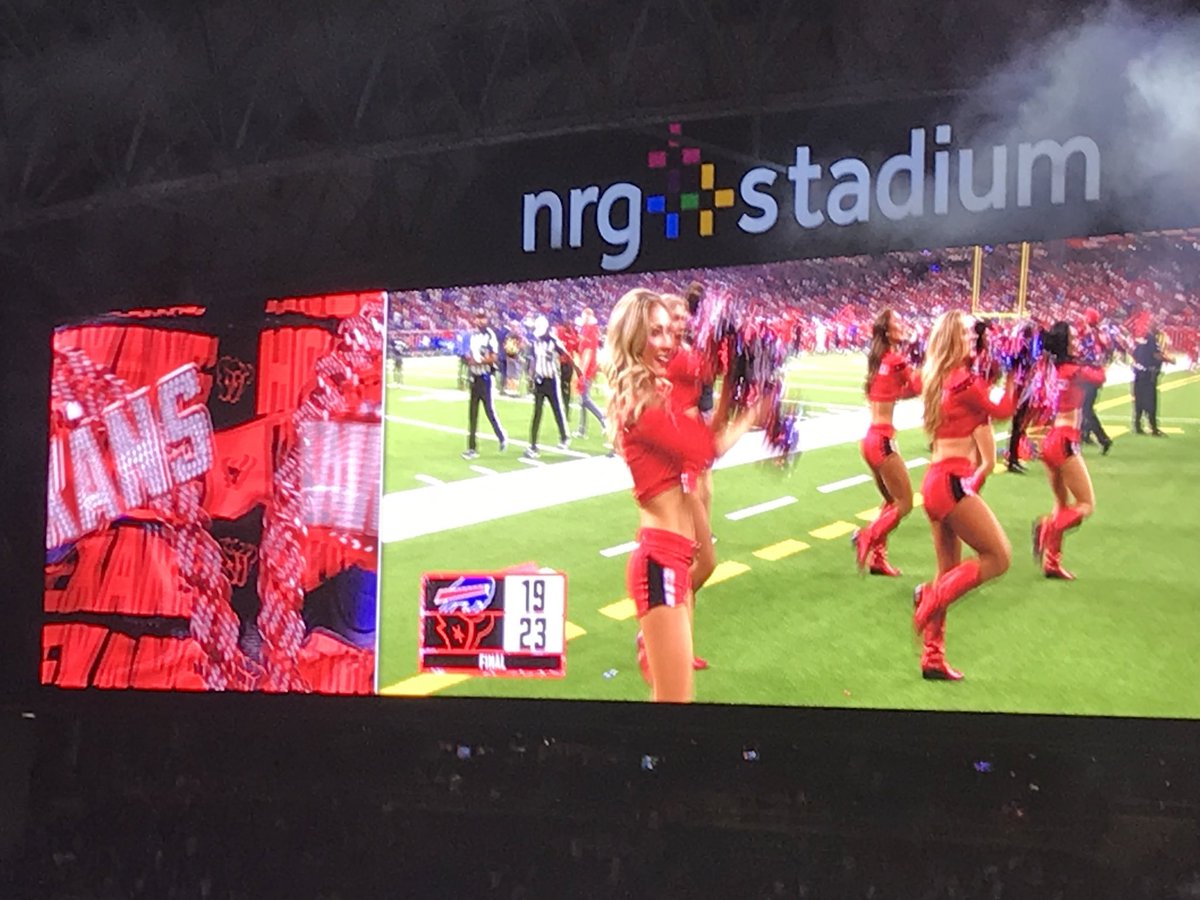 How about them Texans!
A 23-19 victory ✌️ on my 62nd trip to NRG! #HTownMade #Texans