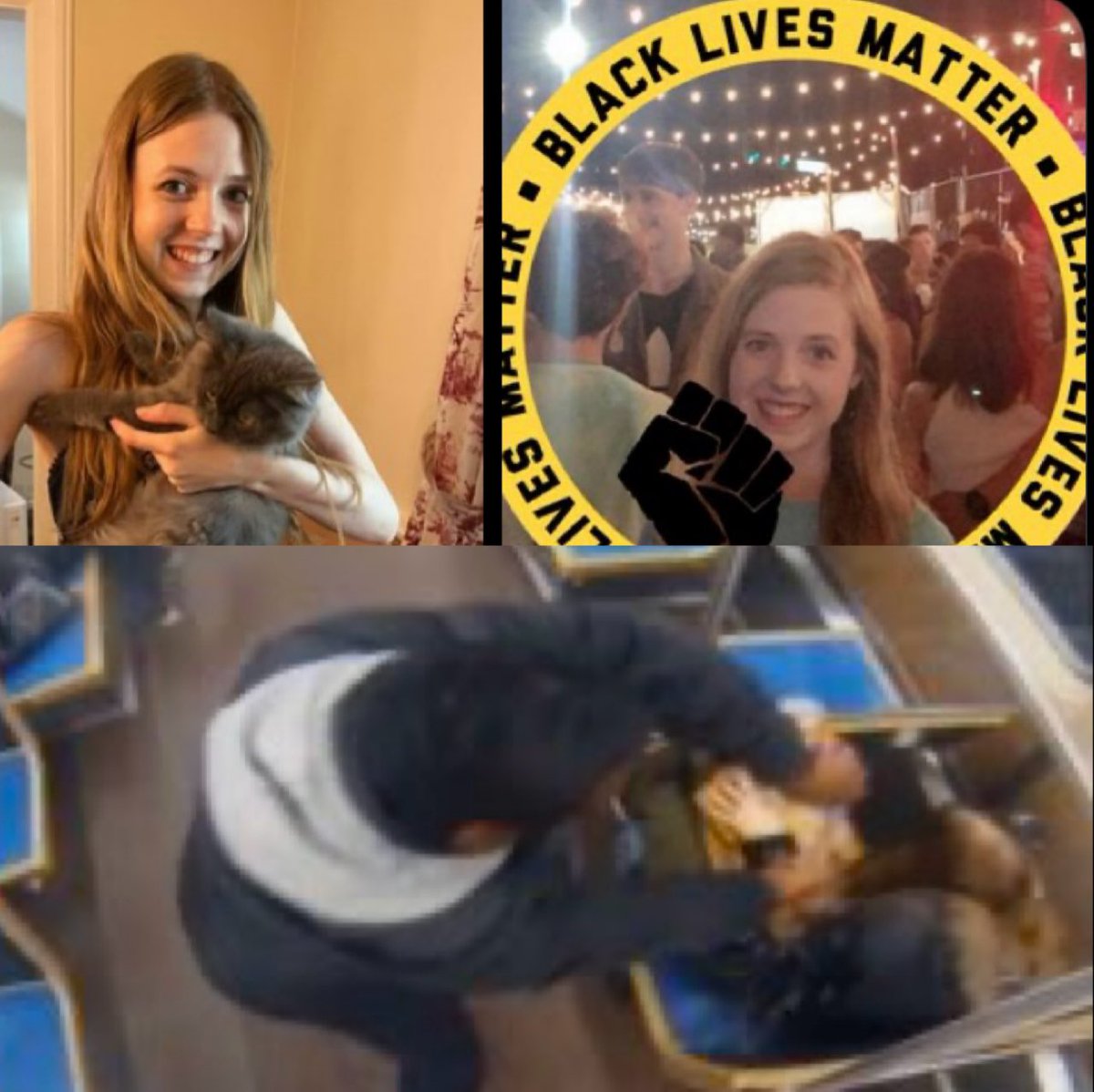 WHITE LIVES MATTER 🤍

This is the young White girl that was the victim of a WHITE HATE CRIME in Chicago.

A Black man poured gasoline on a White woman then set fire her on fire on a train in Chicago. 

Black man Lawrence Reed walked through the train car holding a bottle and