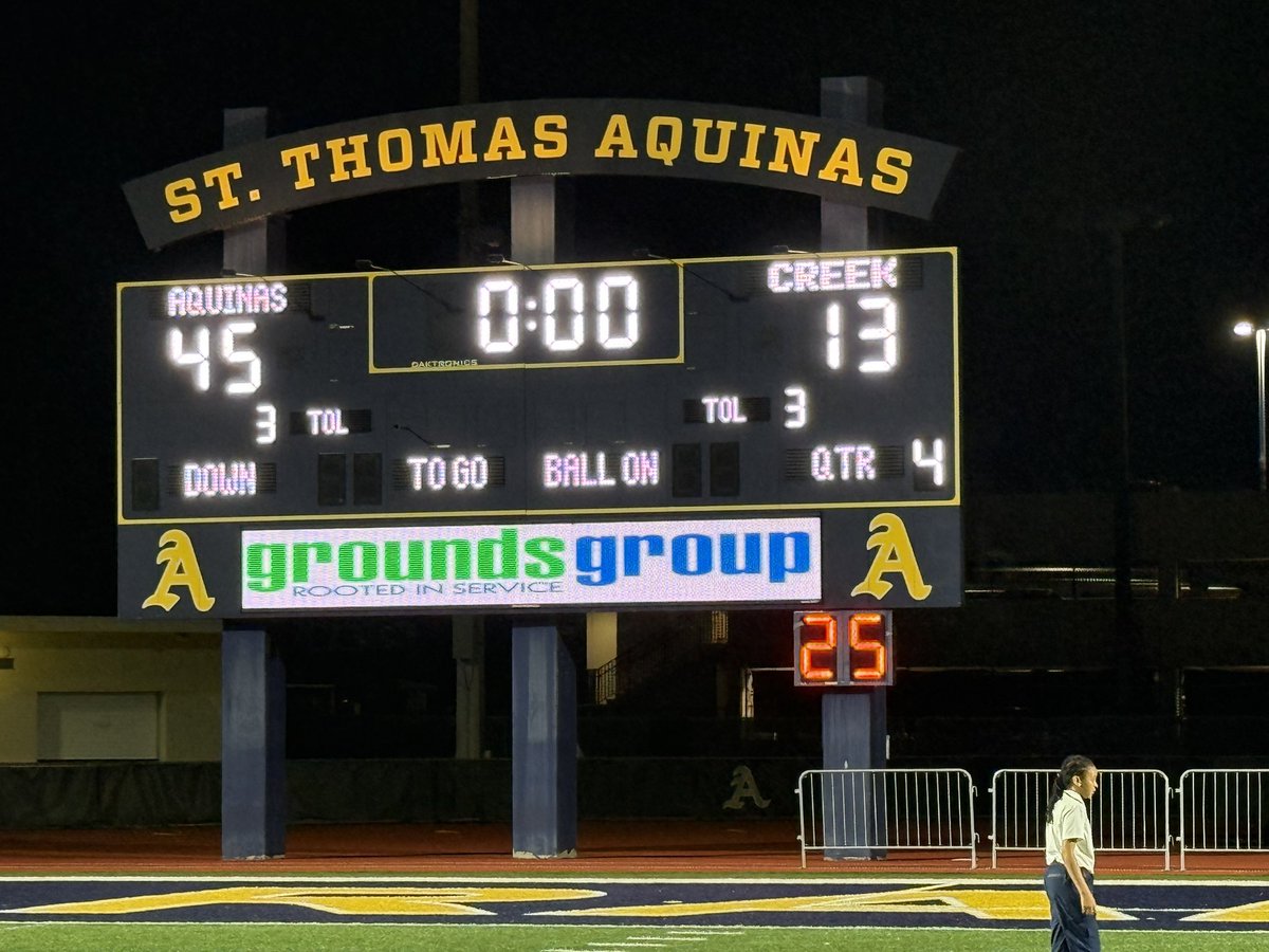 Aquinas Football tweet media