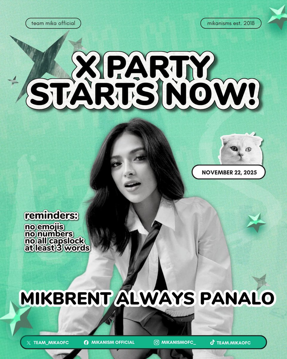 teamMIKAtrend's tweet image. What if tayo…. ang mag top spot sa PH Trendlist? 🤩 We can make it happen with collective effort. This trending party is a collab TP with @_MikBrentOFC  and @FAMANALOFFICIAL.

Reminders:
- no emojis
- no numbers
- no all capslock
- at least three words

MIKBRENT ALWAYS PANALO…