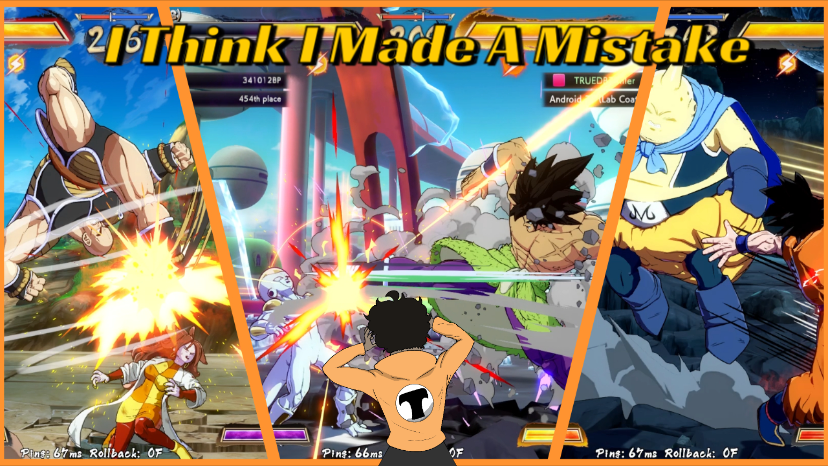 TRUEDBZMaster's tweet photo. I Think I Made A Mistake [DBFZ Online Matches]

Video here - https://t.co/AZk29qTERl https://t.co/VkhKlk8iOu