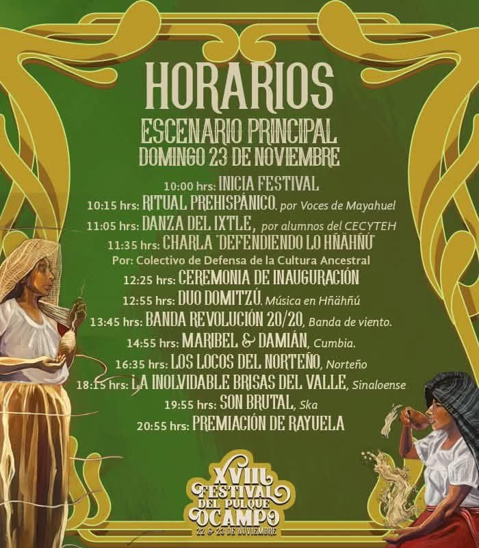 automhatik's tweet image. XVIII Festival del Pulque Ocampo 22&amp;amp;23 de noviembre 

Para mí este el mejor y más grande festival del pulque y el maguey, he vivido momentos increíbles en esas tierras, convivido con grandes personas, degustado harta gastronomía y muchísisisisismo PULQUE, salud

NO SE LO PIERDAN