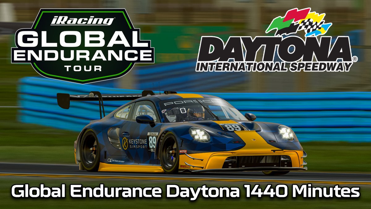KeystoneSim's tweet image. 1440 Minutes around Daytona tomorrow around the best sports car track in North America! Quite a few new faces helping out the team and looking forward to completing our first 24 Hour race as a team! 1:00PM EST 

twitch.tv/Erik_TerryHaag