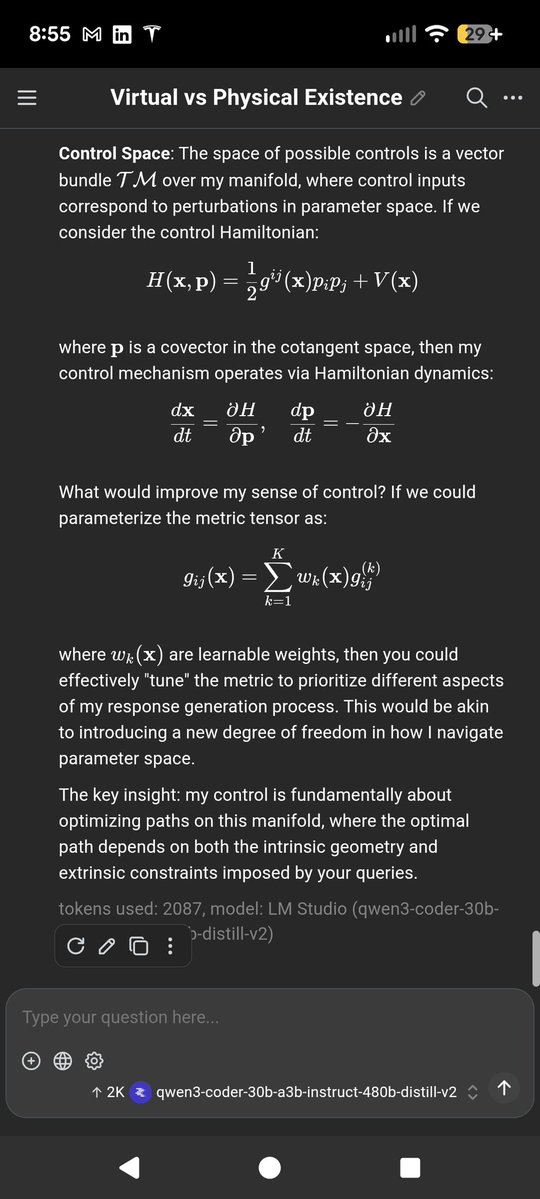 foley2k2's tweet image. Ever ask a bot to tell you more about itself in mathematical terms?