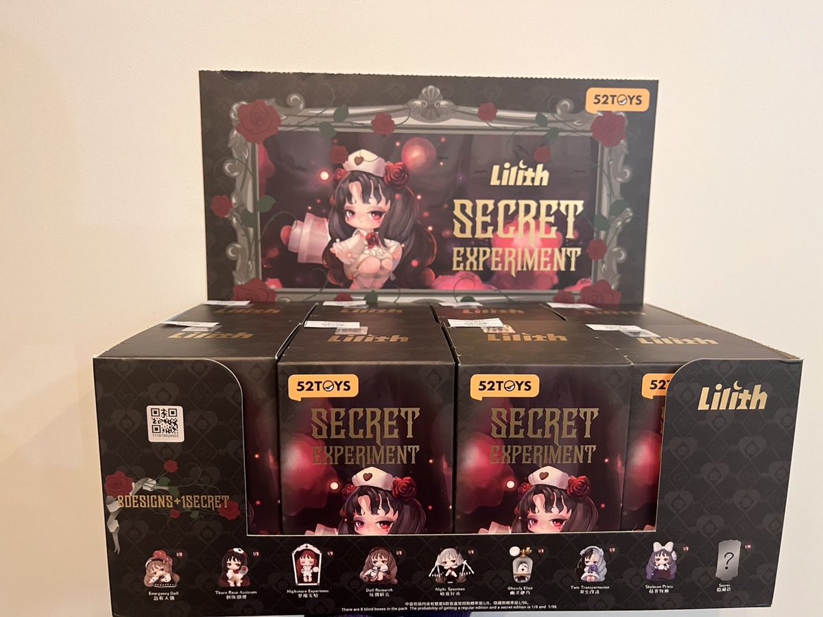 🤍オズコレボ新商品🤍 52TOYS Lilith 秘密の実験 入荷しました