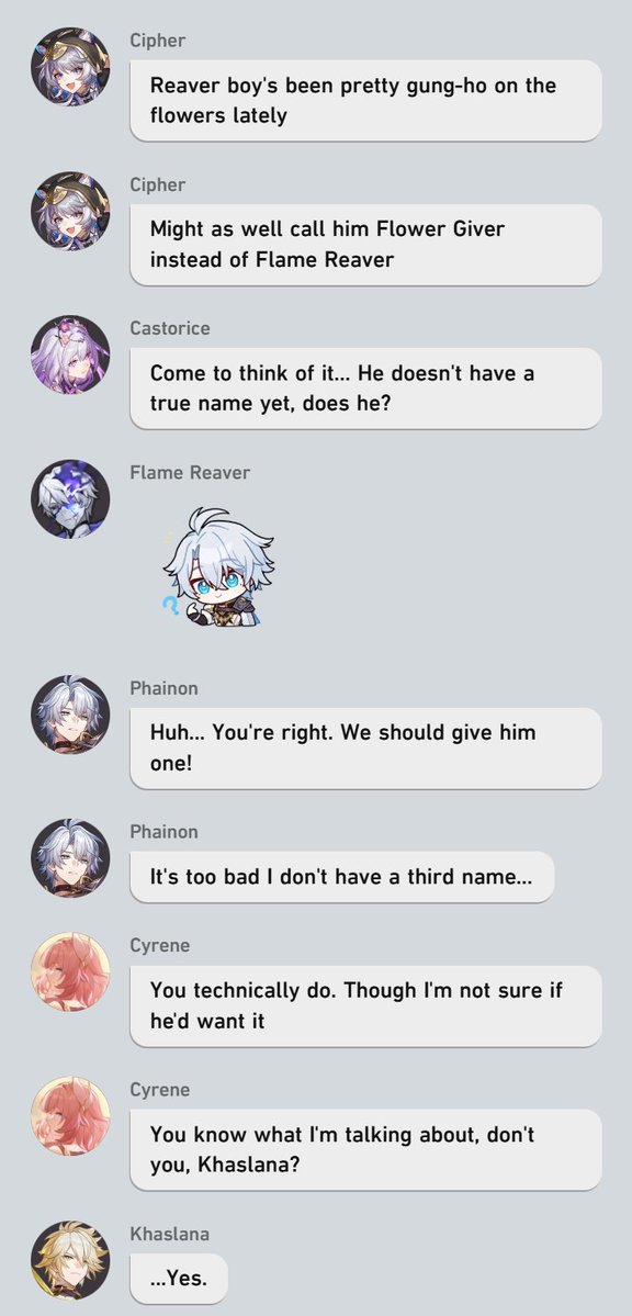 jumyouboshi's tweet image. for the anon who asked for more fure in chatfics (it&apos;s #bodysharingAU flame reaver continuity) (1/2)